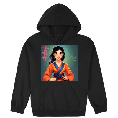 Jitsy Princess Hoodie Front Design #4 Thumbnail